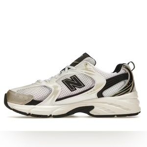 light gold white new balance 530